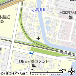 静岡県富士市中河原107周辺の地図