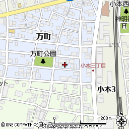 愛知県名古屋市中川区万町606周辺の地図