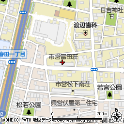 市営富田荘周辺の地図