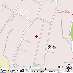 静岡県沼津市宮本周辺の地図