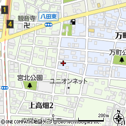 愛知県名古屋市中川区万町2710周辺の地図