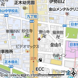 松屋酒店周辺の地図