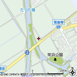 滋賀県近江八幡市安土町常楽寺2468周辺の地図