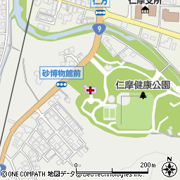 仁摩サンドミュージアム周辺の地図