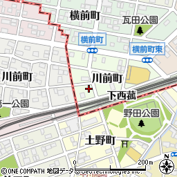 愛知県名古屋市中村区川前町562周辺の地図