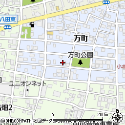 愛知県名古屋市中川区万町1904周辺の地図