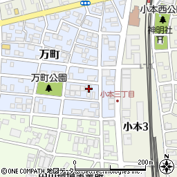 愛知県名古屋市中川区万町614周辺の地図