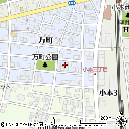 愛知県名古屋市中川区万町611周辺の地図