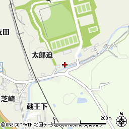 愛知県豊田市篠原町太郎迫33-4周辺の地図
