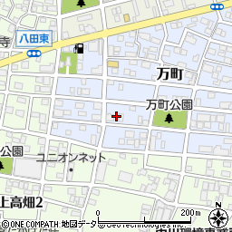 愛知県名古屋市中川区万町1908周辺の地図
