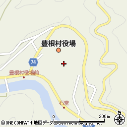 愛知県豊根村（北設楽郡）下黒川（蕨平）周辺の地図