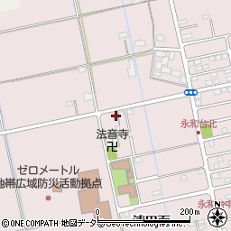 愛知県愛西市大井町浦田面273周辺の地図