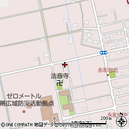 愛知県愛西市大井町浦田面275-1周辺の地図