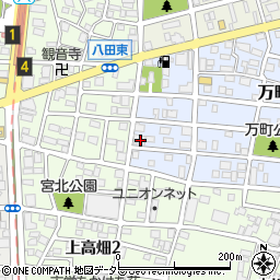 愛知県名古屋市中川区万町2607周辺の地図