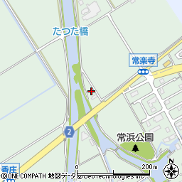 滋賀県近江八幡市安土町常楽寺2465周辺の地図