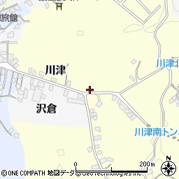 千葉県勝浦市川津186周辺の地図