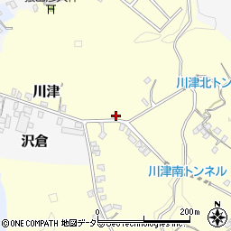 千葉県勝浦市川津208周辺の地図