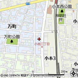 愛知県名古屋市中川区万町403周辺の地図