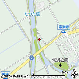 滋賀県近江八幡市安土町常楽寺2464周辺の地図