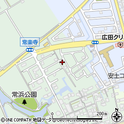 滋賀県近江八幡市安土町常楽寺1974-5周辺の地図