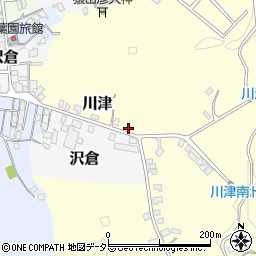 千葉県勝浦市川津185周辺の地図