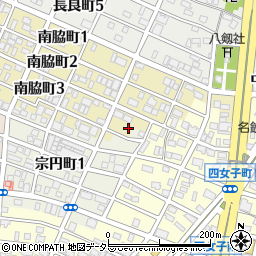 愛知県名古屋市中川区南脇町3丁目33周辺の地図