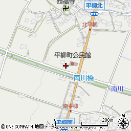 滋賀県東近江市平柳町2187周辺の地図