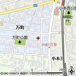 愛知県名古屋市中川区万町702周辺の地図