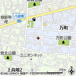 愛知県名古屋市中川区万町2613周辺の地図