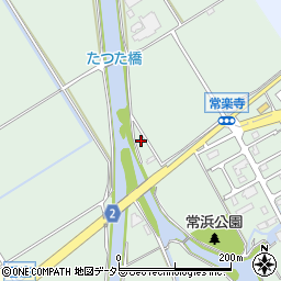 滋賀県近江八幡市安土町常楽寺2463周辺の地図