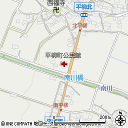 滋賀県東近江市平柳町2181周辺の地図