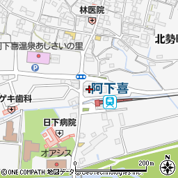 セブンイレブンいなべ阿下喜駅前店周辺の地図