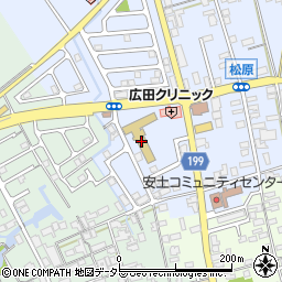 近江八幡市立安土幼稚園周辺の地図
