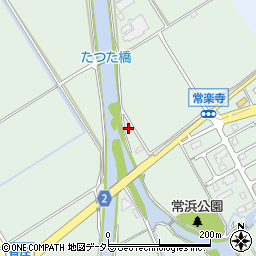 滋賀県近江八幡市安土町常楽寺2462周辺の地図