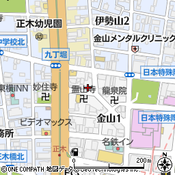 神宮茶屋 金山北店周辺の地図