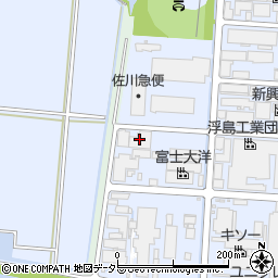 ピジョンホームプロダクツ富士第２工場周辺の地図