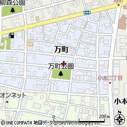 愛知県名古屋市中川区万町1504周辺の地図