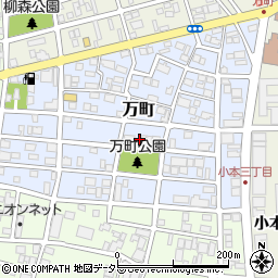 愛知県名古屋市中川区万町1505周辺の地図