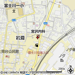 宮沢内科医院周辺の地図
