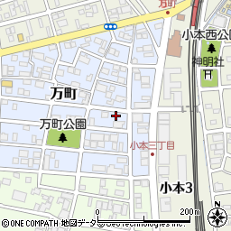 愛知県名古屋市中川区万町711周辺の地図