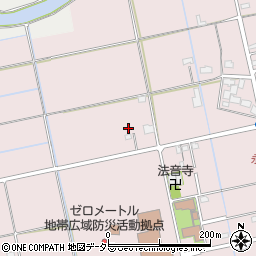 愛知県愛西市大井町浦田面247周辺の地図