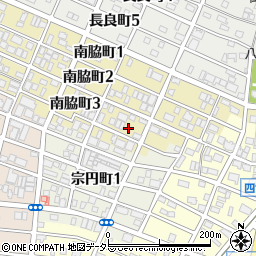 愛知県名古屋市中川区南脇町3丁目39周辺の地図