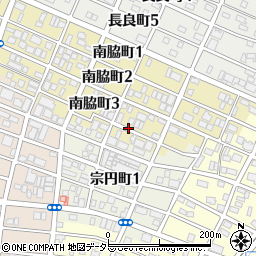 愛知県名古屋市中川区南脇町3丁目周辺の地図
