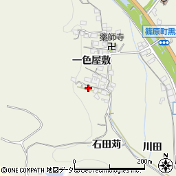 愛知県豊田市篠原町一色屋敷82周辺の地図