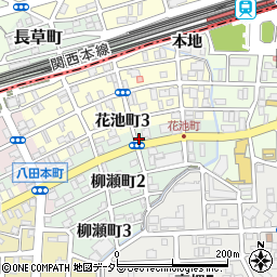 株式会社カラーワークス名古屋周辺の地図