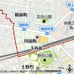愛知県名古屋市中村区川前町508周辺の地図