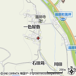 愛知県豊田市篠原町一色屋敷66周辺の地図