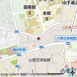 愛知県名古屋市昭和区山里町50周辺の地図