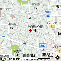 愛知県名古屋市昭和区御器所3丁目23-11周辺の地図