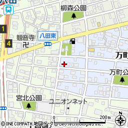 愛知県名古屋市中川区万町2508-3周辺の地図